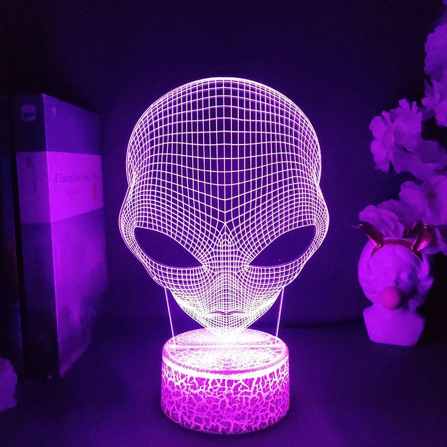 Pop-eyed Alien Shape 3D