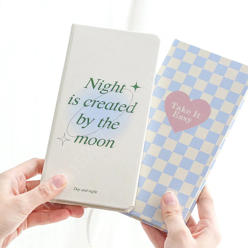 Journals Diary Notebook A6 Portable Pocket 160 Grid Page Agenda 2023/24 Ins Style Notepads For Office School