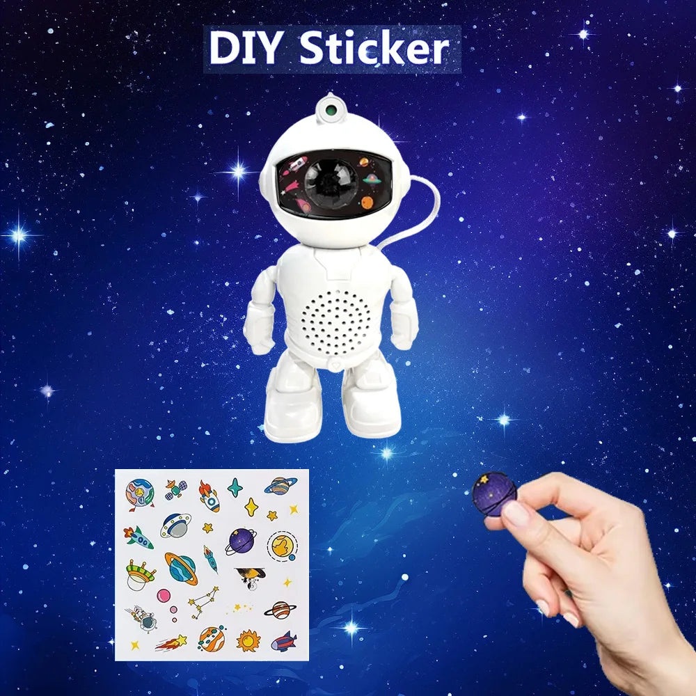 Galaxy Star Astronaut Projector Light Starry Sky Porjectors Lamp Decoration Bedroom Room Nebula LED Night Light Child Adult Gift