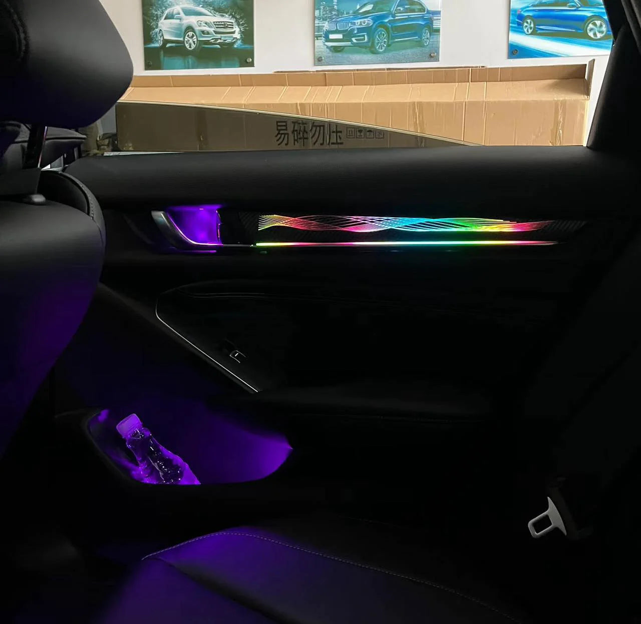 Ezontronics Ambient Light For Honda 10th Accord 2018-2022 Atmosphere environtal mood ambilight Lighting lumiere Dynamic Magic