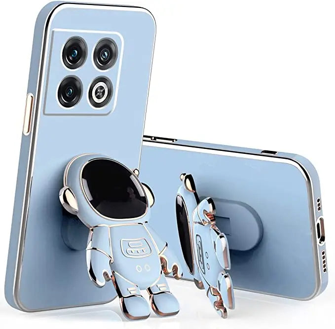 Astronaut Phone Bracket Cute Cartoon Desktop Foldable Stand Accessories 3D Plating Anime Astronaut Phone Holder Stand Holder