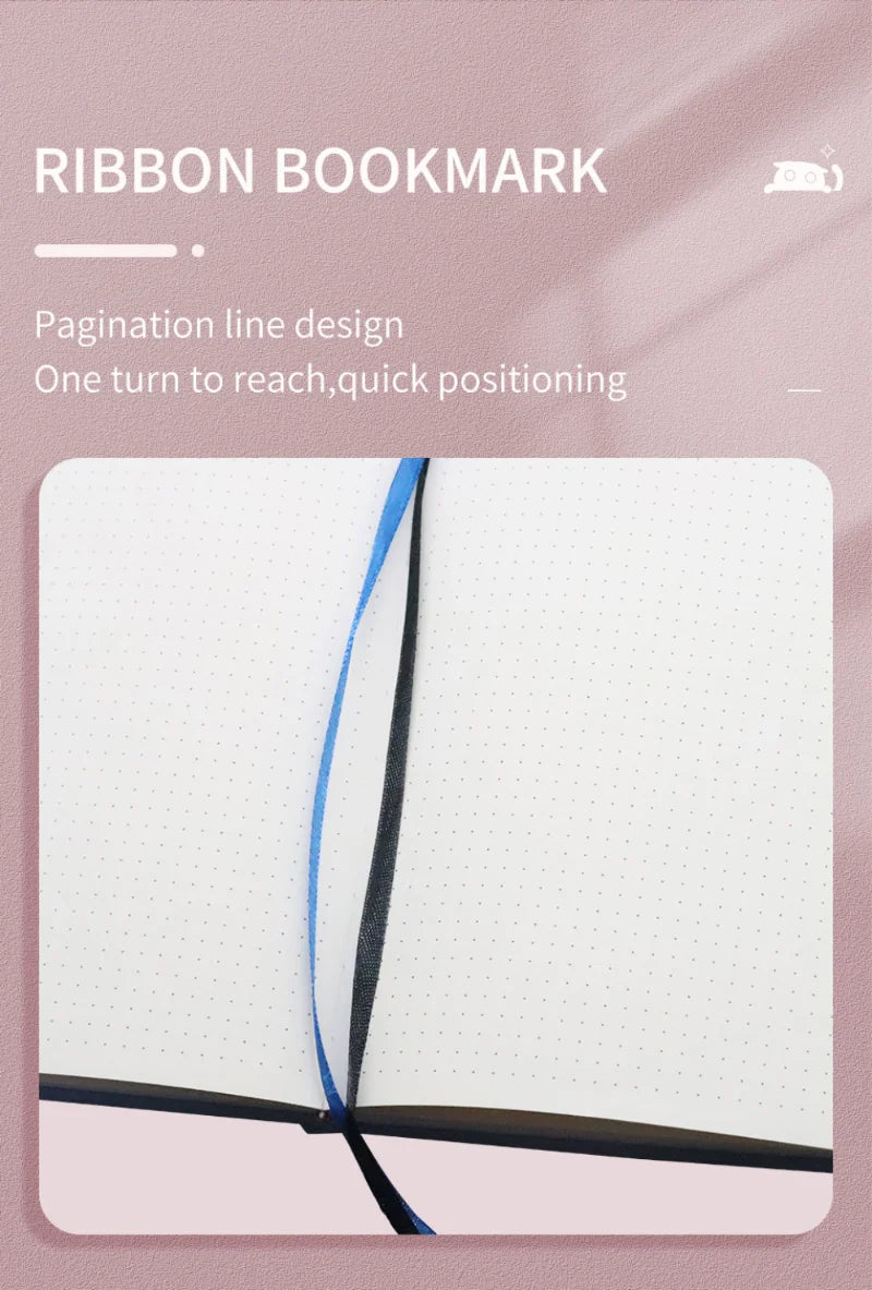 A5 Dotted Notebook 100 GSM 160 Journal Notebooks and Journals School Supplies Stationery