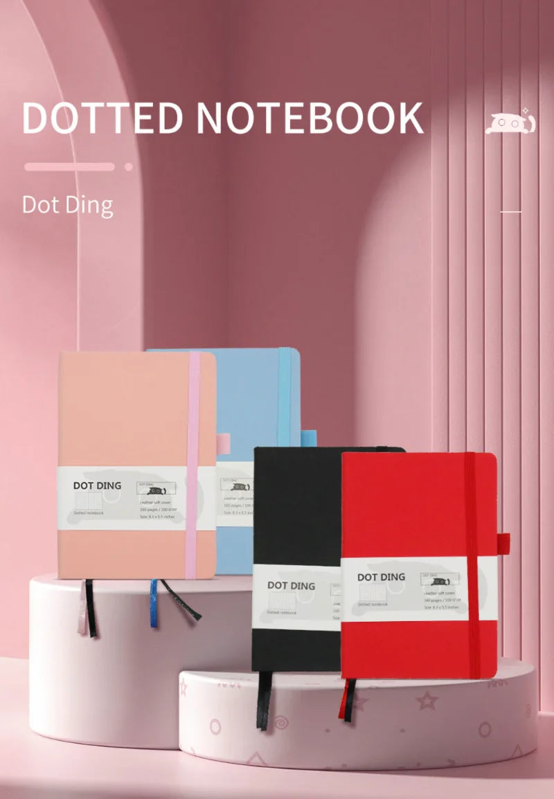 A5 Dotted Notebook 100 GSM 160 Journal Notebooks and Journals School Supplies Stationery
