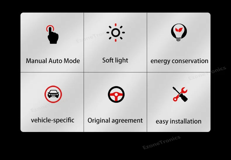 Ezontronics Ambient Light For Honda 10th Accord 2018-2022 Atmosphere environtal mood ambilight Lighting lumiere Dynamic Magic