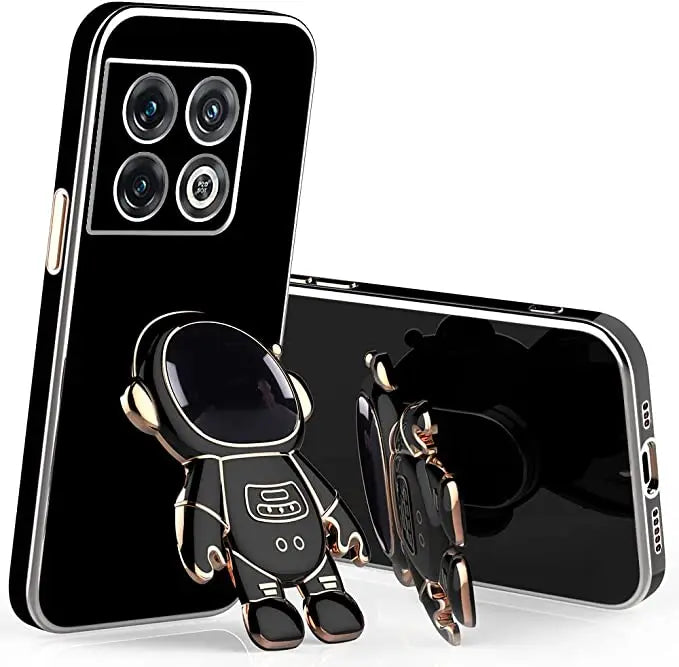 Astronaut Phone Bracket Cute Cartoon Desktop Foldable Stand Accessories 3D Plating Anime Astronaut Phone Holder Stand Holder
