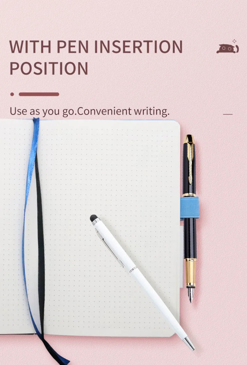 A5 Dotted Notebook 100 GSM 160 Journal Notebooks and Journals School Supplies Stationery