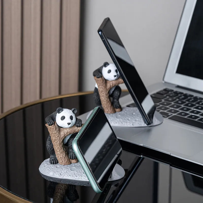 Lightweight Luxury Astronaut Phone Stand,PVC Material Desktop Tablet Holder Universal Phone Stand，home Decoration Ornaments