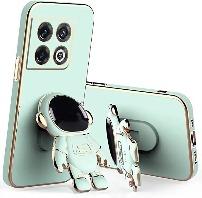 Astronaut Phone Bracket Cute Cartoon Desktop Foldable Stand Accessories 3D Plating Anime Astronaut Phone Holder Stand Holder